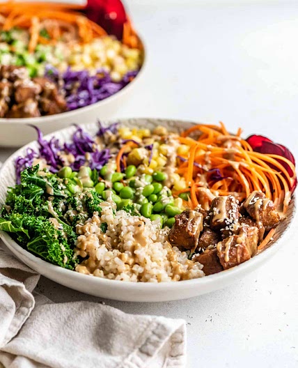 Vegan Tempeh Buddha Bowl
