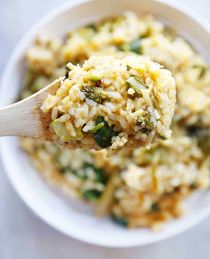 Instant Pot Lemon Vegetable Risotto