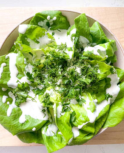 Simple Butter Lettuce Salad Recipe