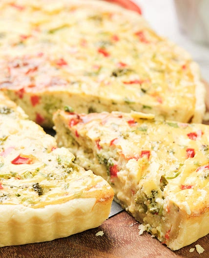 Easy Veggie Quiche