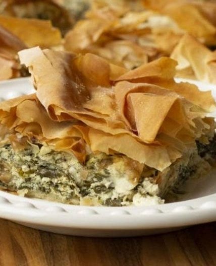 Greek Spinach Pie: Spanakopita