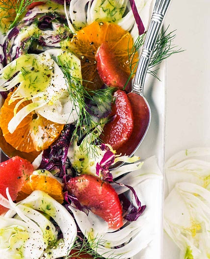 Fennel, Radicchio, and Citrus Salad
