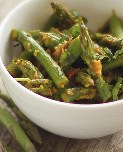 Asparagus with Indian Spices