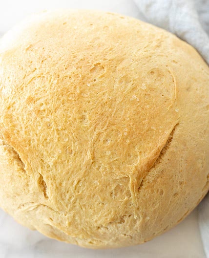 Homemade Bread In Dutch Oven