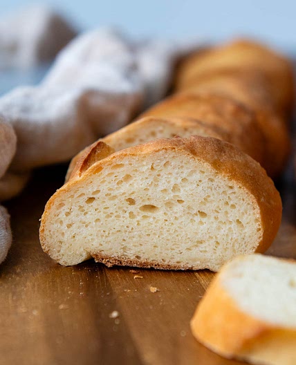 Crusty, Airy Gluten-Free French Bread (1 Hour)