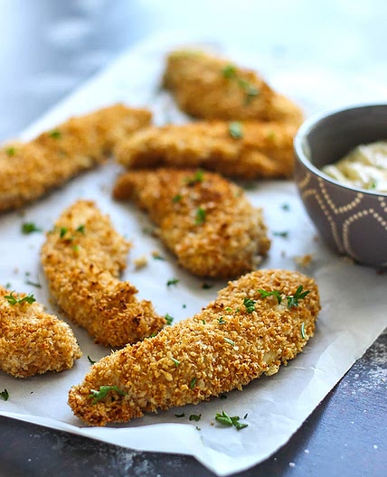 Oven-Baked Buttermilk Chicken Strips