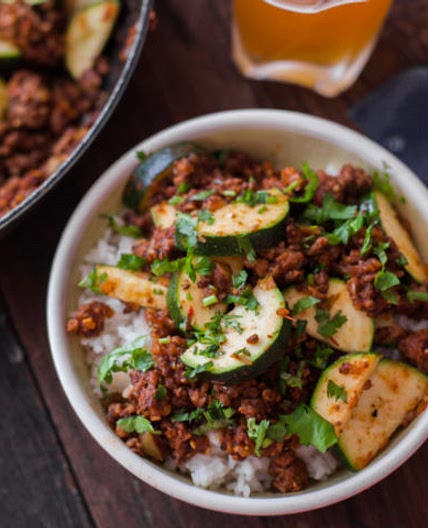 Zucchini Beef Skillet Recipe a One-Pot Paleo Dinner