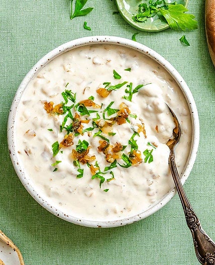 Creamy French Onion Dip (No Sour Cream)