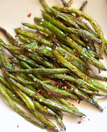 Air Fryer Green Beans with Garlic (Chinese-style)