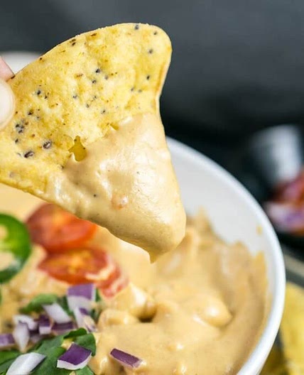 Vegan Cauliflower Queso
