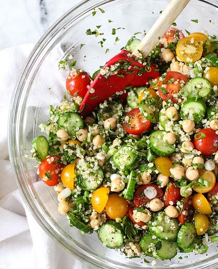 Quinoa Tabbouleh with Chickpeas Recipe