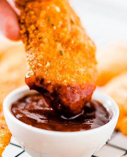 Easy Oven Baked Crispy Chicken Tenders – Keto and Low Carb