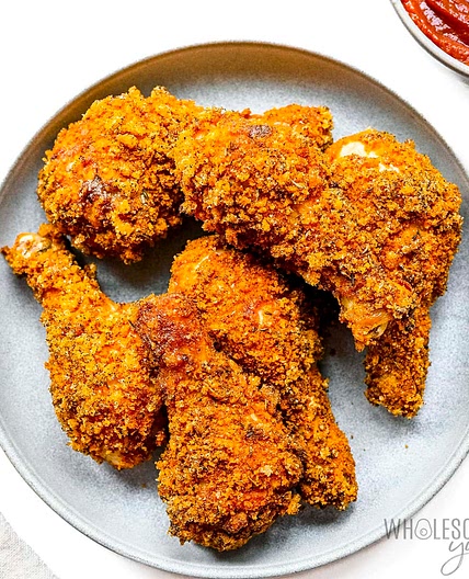 Keto Fried Chicken (Air Fryer Or Oven)