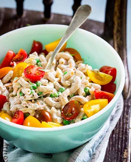 Healthy Macaroni Pasta Salad
