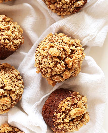 Vegan Banana Crumb Muffins