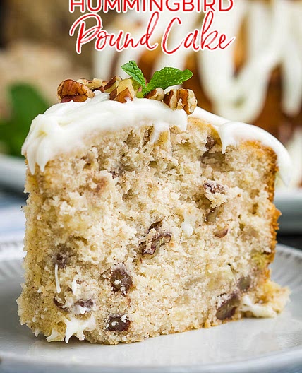 Hummingbird Cake Pound Cake