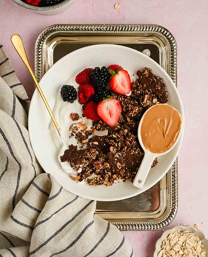 Peanut Butter Chocolate Granola
