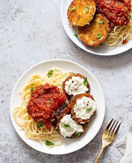 Vegan Eggplant Parmesan
