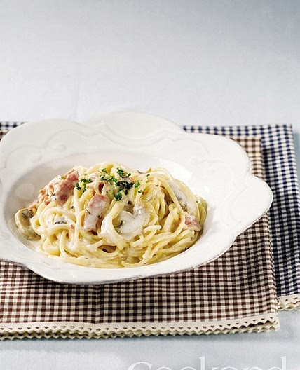 베이컨 크림 스파게티 만드는 법