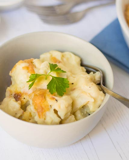 Make a Cauliflower Cheese Side Dish