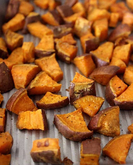 Crispy Roasted Sweet Potatoes