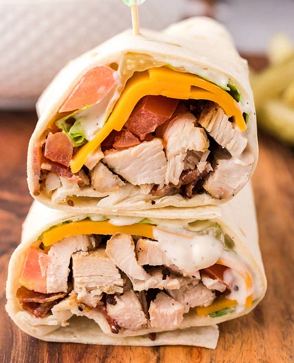 Chicken Bacon Ranch Wrap