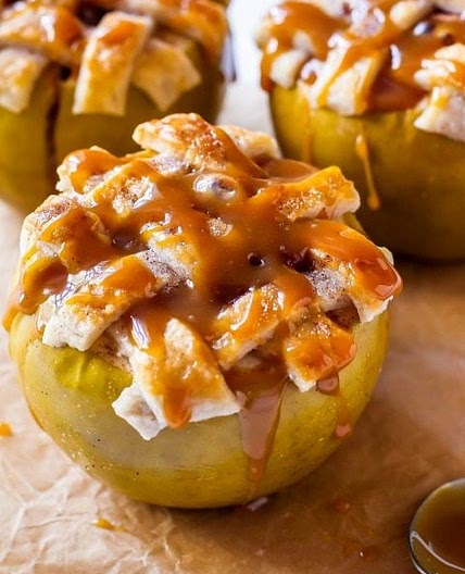 Apple Pie Baked Apples