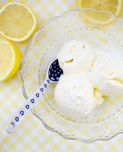 Easy Vegan Lemon Ice Cream - No Churn Recipe