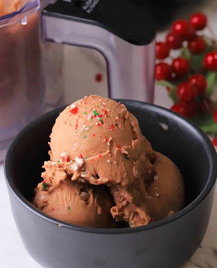 Ninja Creami Sugar Free Peppermint Mocha Ice Cream