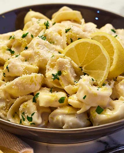 Lemon Cream Tortellini