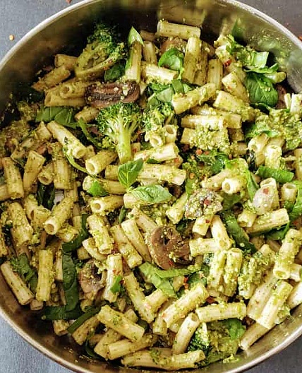 Penne Pesto Primavera
