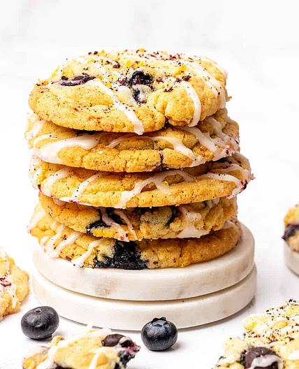 Lemon Blueberry Cookies