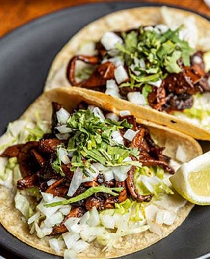 Mushroom Adobo Tacos - Chef Recipe by JC Miranda