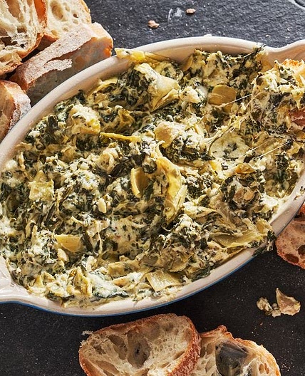 Crockpot Spinach Artichoke Dip