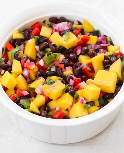 Mango Black Bean Salsa