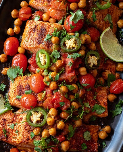 Moroccan Salmon 