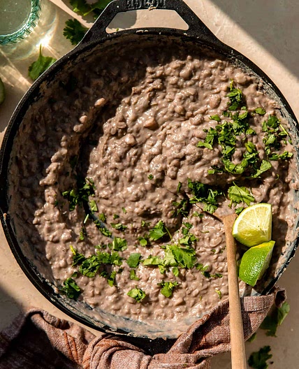 Authentic Refried Beans