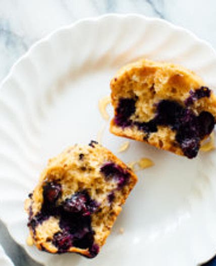 Healthy Blueberry Muffins