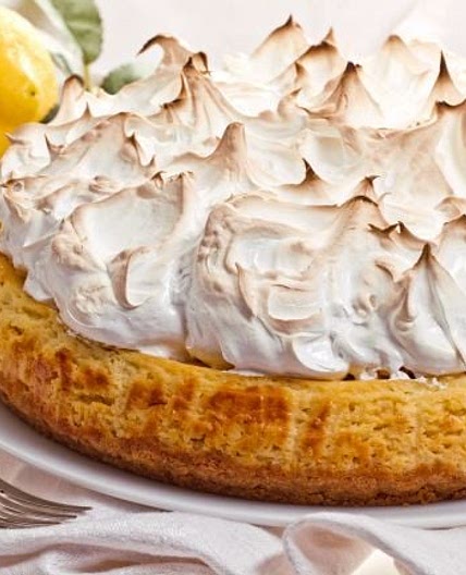 Cheesecake al limone meringata