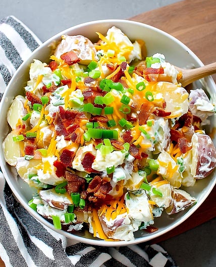Loaded Baked Potato Salad