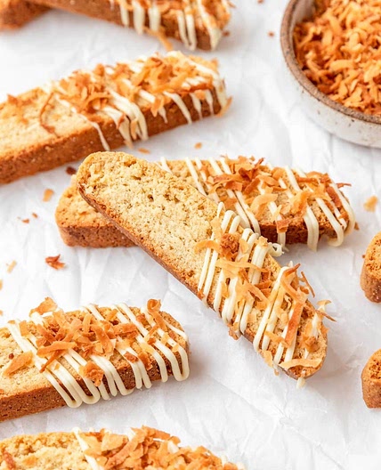 Toasted Coconut Biscotti