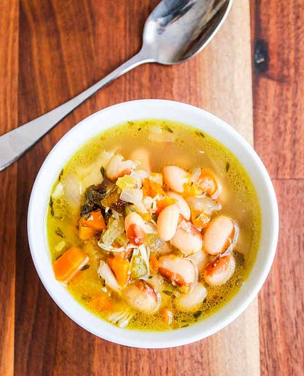 Yellow Eye Bean Chicken Smoked Ham Vegetable Soup