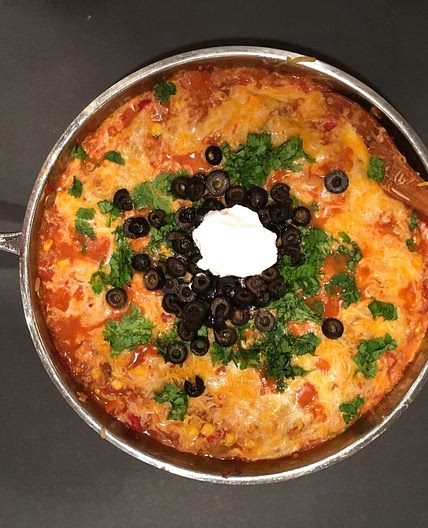 Low FODMAP One Pot Mexican Skillet 