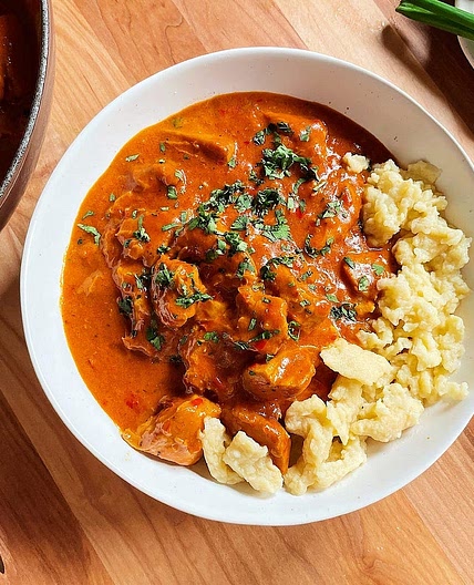 Hungarian Chicken Paprikas
