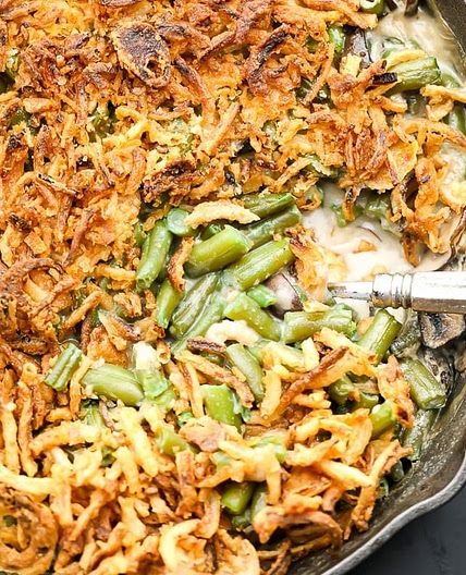 Vegan Green Bean Casserole