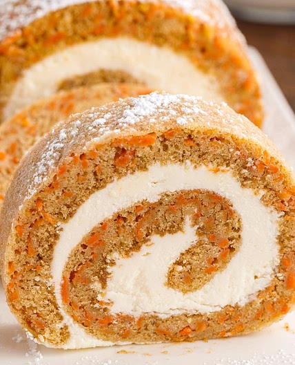 Carrot Cake Roll