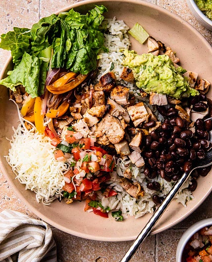 Chipotle Chicken Burrito Bowls Recipe