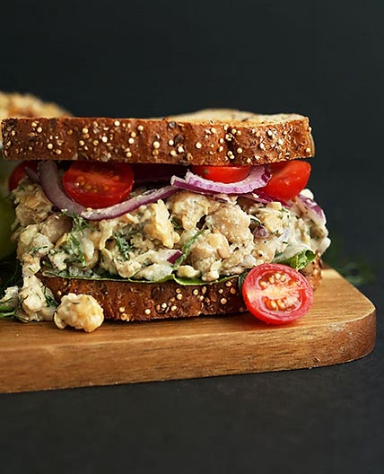Chickpea Sunflower Sandwich