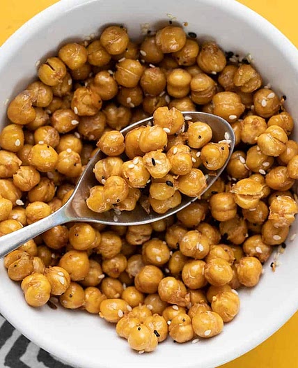 Air Fryer Chickpeas