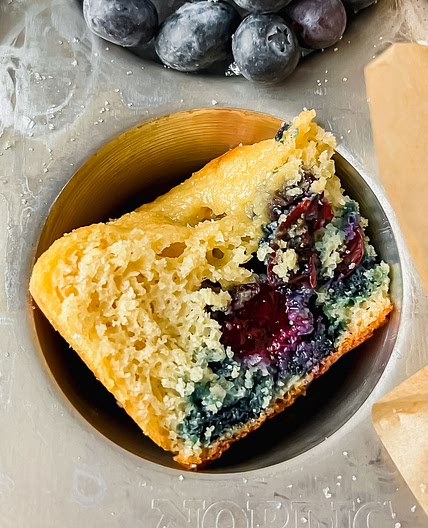 Blueberry Protein Muffins